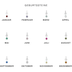 Amor Geburtssteine | Anhänger-Charm Damen
