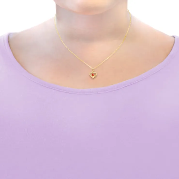 Amor Halsketten | Kinderschmuck-Kette mit Anhänger Mädchen