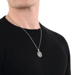 Amor Halsketten | Herrenschmuck-Kette mit Anhänger Herren