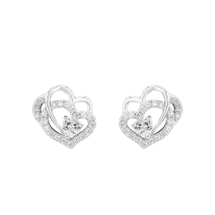 Amor Ohrringe | Damenschmuck-Ohrstecker Damen