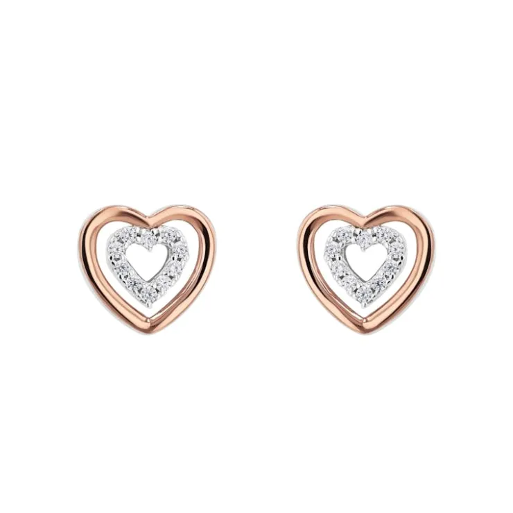 Amor Ohrringe | Damenschmuck-Ohrstecker Damen