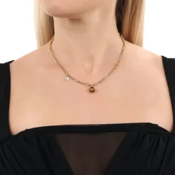 Amor Halsketten | Damenschmuck-NOELANI Kette mit Anhänger Damen