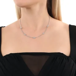 Amor Halsketten | Damenschmuck-NOELANI Kette mit Anhänger Damen