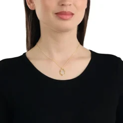 Amor Halsketten | Damenschmuck-NOELANI Kette mit Anhänger Damen