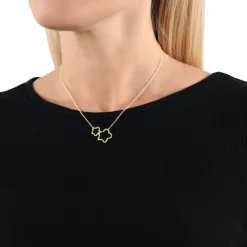 Amor Halsketten | Damenschmuck-NOELANI Kette mit Anhänger Damen