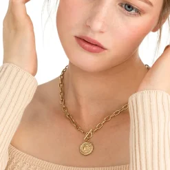 Amor Halsketten | Damenschmuck-NOELANI Kette mit Anhänger Damen