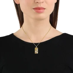 Amor Halsketten | Damenschmuck-NOELANI Kette mit Anhänger Damen