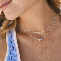 Amor Halsketten | Damenschmuck-NOELANI Kette mit Anhänger Damen