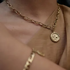 Amor Halsketten | Damenschmuck-NOELANI Kette mit Anhänger Damen