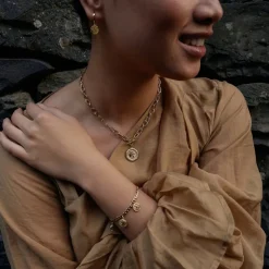 Amor Halsketten | Damenschmuck-NOELANI Kette mit Anhänger Damen
