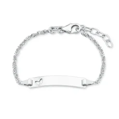 Amor Prinzessin Lillifee | Kinderschmuck-Prinzessin Lillifee Identarmband Mädchen