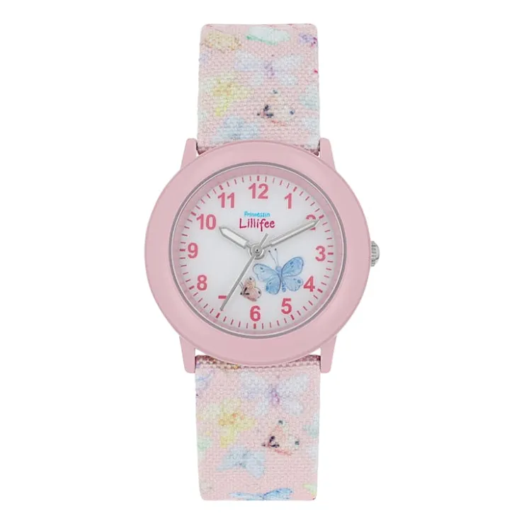 Amor Prinzessin Lillifee | Kinderschmuck-Prinzessin Lillifee Quarzuhr Mädchen