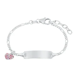Amor Prinzessin Lillifee | Kinderschmuck-Prinzessin Lillifee Identarmband Mädchen