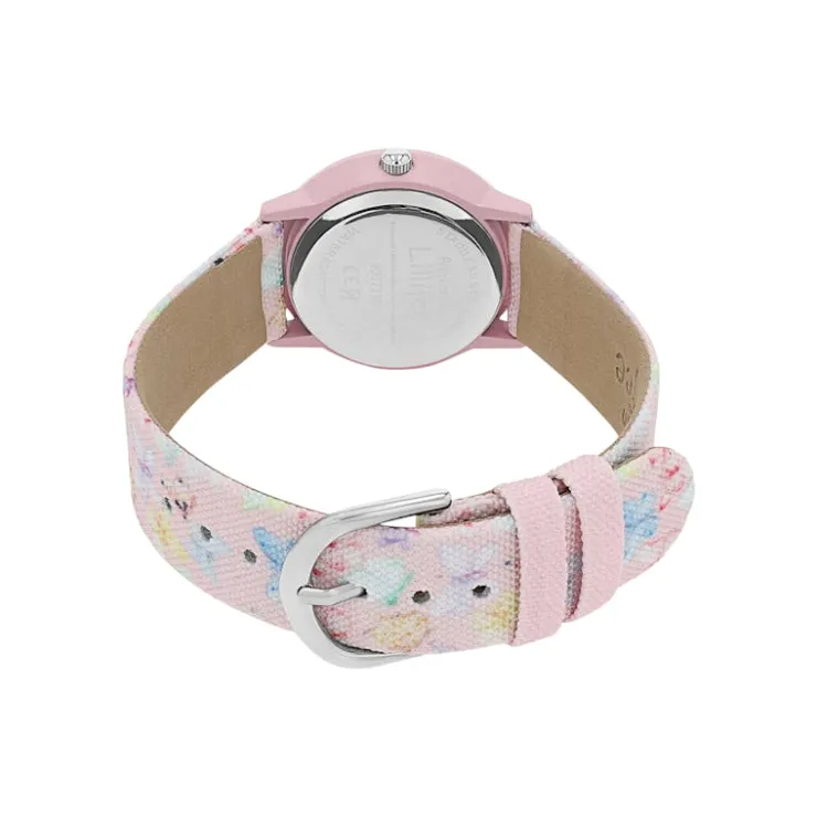 Amor Prinzessin Lillifee | Kinderschmuck-Prinzessin Lillifee Quarzuhr Mädchen