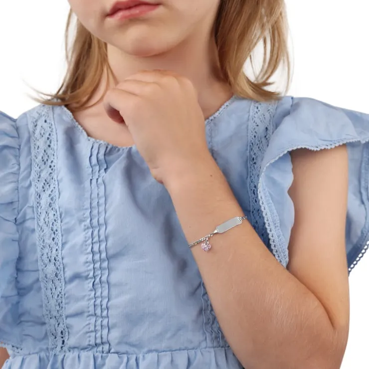 Amor Prinzessin Lillifee | Kinderschmuck-Prinzessin Lillifee Identarmband Mädchen